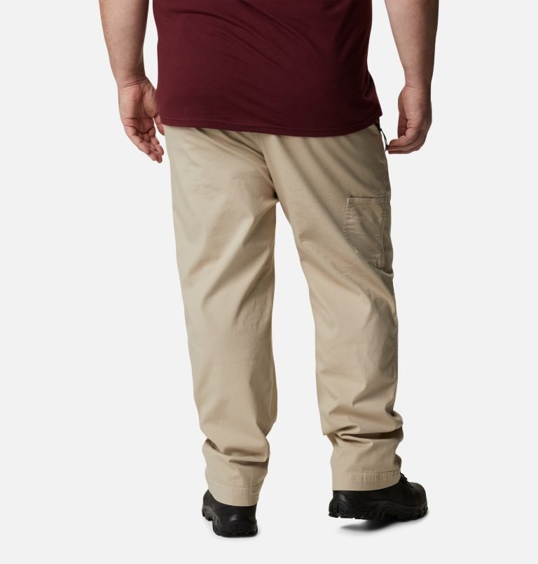 Men's Columbia Flex ROC Pants Khaki | Plus Size CA-F56C0